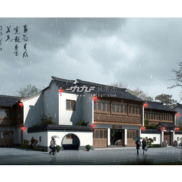 建筑效果图制作-一九九二效果图-效果图