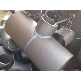 浙江杭州定制加工单筋加强焊碳钢三通