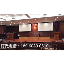 江西教堂实木长老椅牧师椅