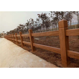 景区仿木护栏模具-仿木护栏-泰安压哲仿木栏杆