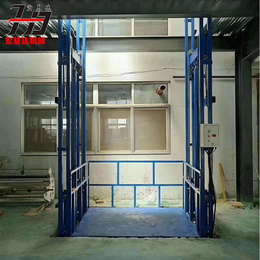 重庆导轨式升降货梯  厂房简易货梯升降机 电动液压升降平台