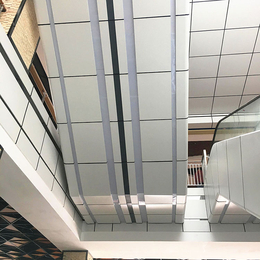 金月湾手扶电梯装饰铝单板  弧形铝单板 氟碳铝单板缩略图