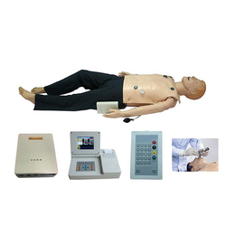 *多功能急救训练模拟人-心肺复苏气管插管除颤起搏四合功能