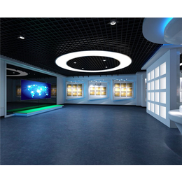 合肥企业展厅设计-安徽青花俏空间设计-企业文化展厅设计