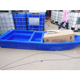高青3.2米5米双层塑料船塑料小船外滩观光船河道清洁船 