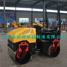 广东省2吨双钢轮压路机价格 载人式全液压压路机订购批发