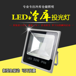 冷库*led投光灯大功率50w贴片 工矿灯防水 工业投光灯