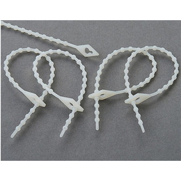 珠型扎带厂商_爱迈立塑胶(在线咨询)_梅州珠型扎带