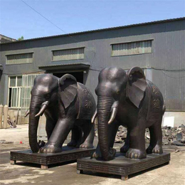 厂家*-大象-铜大象摆件