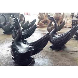 城市雕塑喷水天鹅-新竹城市雕塑-天顺雕塑