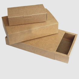厂家印刷包装盒 牛皮纸抽屉盒 天地盖纸盒 烫金 小礼品盒定制缩略图