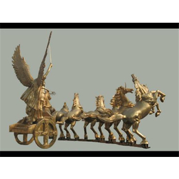 安徽阿波罗战车铜雕塑|世隆雕塑|阿波罗战车铜雕塑批发