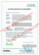 NormalTCI诺莫检测 CE证书样本-ROHS.jpg
