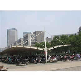 杭州自行车停车棚、【蓬运棚业】价格低、自行车停车棚施工