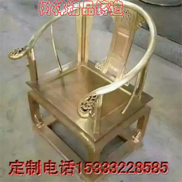 木雕龙椅图|大型铜椅雕塑|龙椅