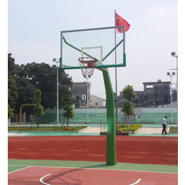 濮阳固定篮球架|冀中体育公司|固定篮球架规格