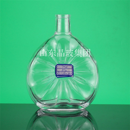 山东晶玻、250ml喷涂玻璃酒瓶、那曲地区玻璃酒瓶