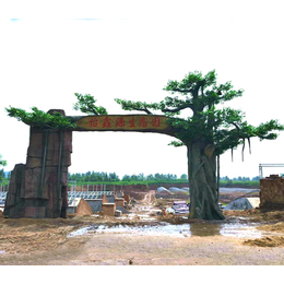 扬州生态农场大门 安装定做扬州生态农场大门