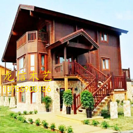 碳化木重型木屋别墅