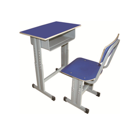 HL-A1953多层板单柱课桌椅