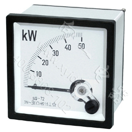 现货供应SF72-KW指针式方形外形有功功率测量计