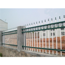 大庆栏杆-学校铁艺围墙栏杆-山东塑钢护栏(****商家)