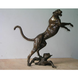 鹿动物雕塑厂家、北京动物雕塑、恒天铜雕(在线咨询)