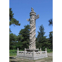 泉州石雕龙柱摆件定制、鼎扬雕刻(在线咨询)、泉州石雕