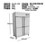 商用冷藏冷冻双温厨房立式冰柜不锈钢直冷大冰箱缩略图1