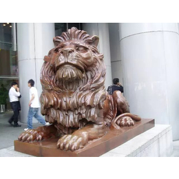 凉山彝族自治区狮子雕塑、****制作、铜狮子雕塑制作