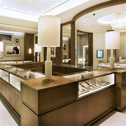 黄金珠宝展示柜、品质展柜美观大方、银行黄金珠宝展示柜