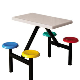 支持安装玻璃钢餐桌凳  不锈钢餐桌椅