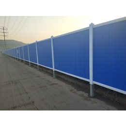 黄冈PVC围工地施工围栏 工程隔离道路施工围墙塑料护栏