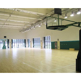 篮球场*地板施工-博森达地板批发-太原篮球场*地板