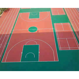 绿健塑胶(在线咨询)-咸阳硅pu球场-硅pu球场施工