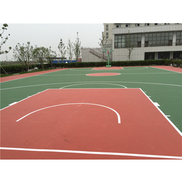 杭州硅PU篮球场建设,中江体育,硅PU篮球场建设