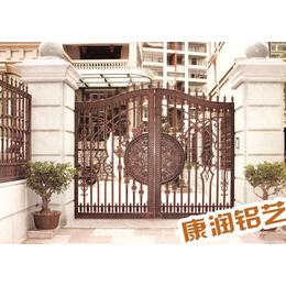南京铝艺大门-铜铝门价格-铝艺大门价格