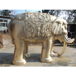 铜大象雕塑、博轩雕塑、铜大象雕塑公司