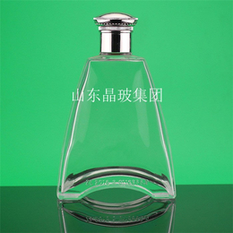 375ml透明玻璃酒瓶_郑州玻璃酒瓶_山东晶玻