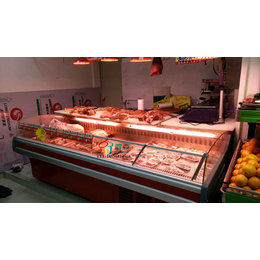 超市冷鲜肉柜价格 鲜肉柜直冷和风冷的区别 生鲜猪肉保鲜柜定做