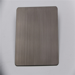 供应黑色钛金304不锈钢彩色板有色花纹压花不锈钢板彩板加工