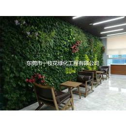 室外植物墙-东莞市一枝花绿化工程-室外植物墙工程