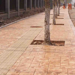 玉环压花地坪 天台压花地坪 仙居压花地坪