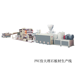 骔鼎机械(图)-PVC仿大理石线条生产线批发-板材生产线