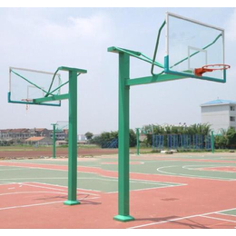 冀中体育,喀什地区固定篮球架,公园用固定篮球架报价
