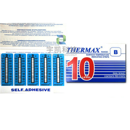 供应英国TMC THERMAX系列十格温度试纸