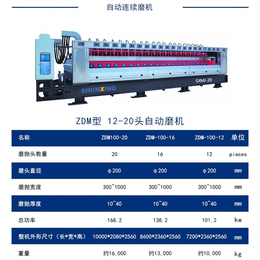 莱州顺兴石材机械(图)_厂家*自动连续磨机_自动连续磨机