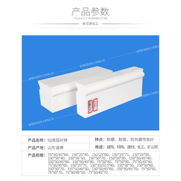 氧化铝*陶瓷衬砖 球磨机内衬砖 淄博新润清 厂家*