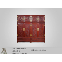 红木衣柜-东清阁红木-滨州红木衣柜