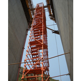 泽晟香蕉式建筑施工安全爬梯 综合效益好 安装简单快捷